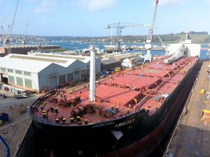 Fal Docks 1 300x225 - Ships in Falmouth Bay