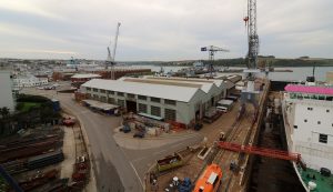 Fal Docks 2 300x173 - Ships in Falmouth Bay